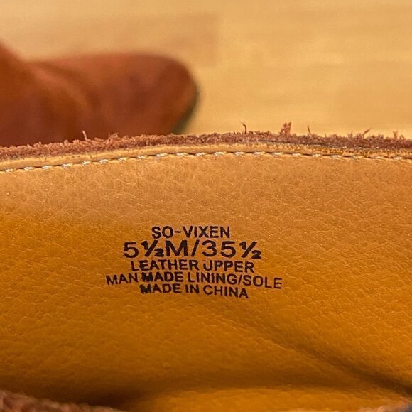 Sole Society Vixen Red Suede Western Booties - Picture 9 of 11